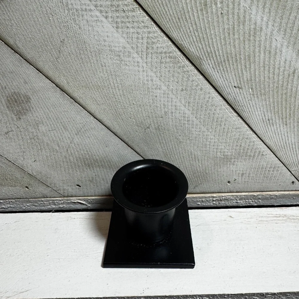 Metal Candle Holder Holds Taper Candles Battery/ Other